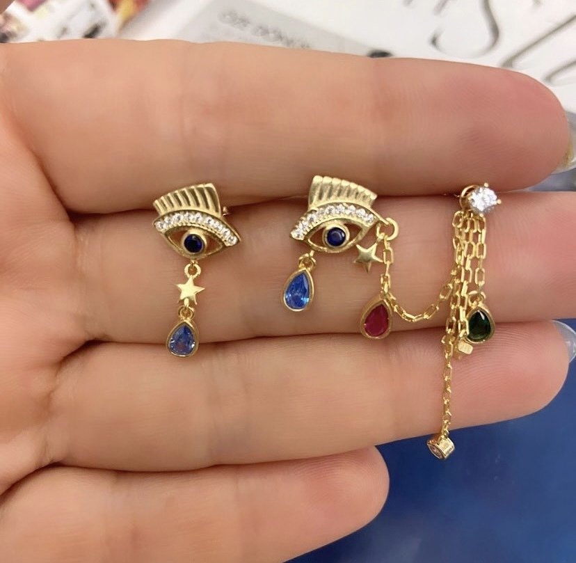 MISIR ANTİK TASARIM KÜPE