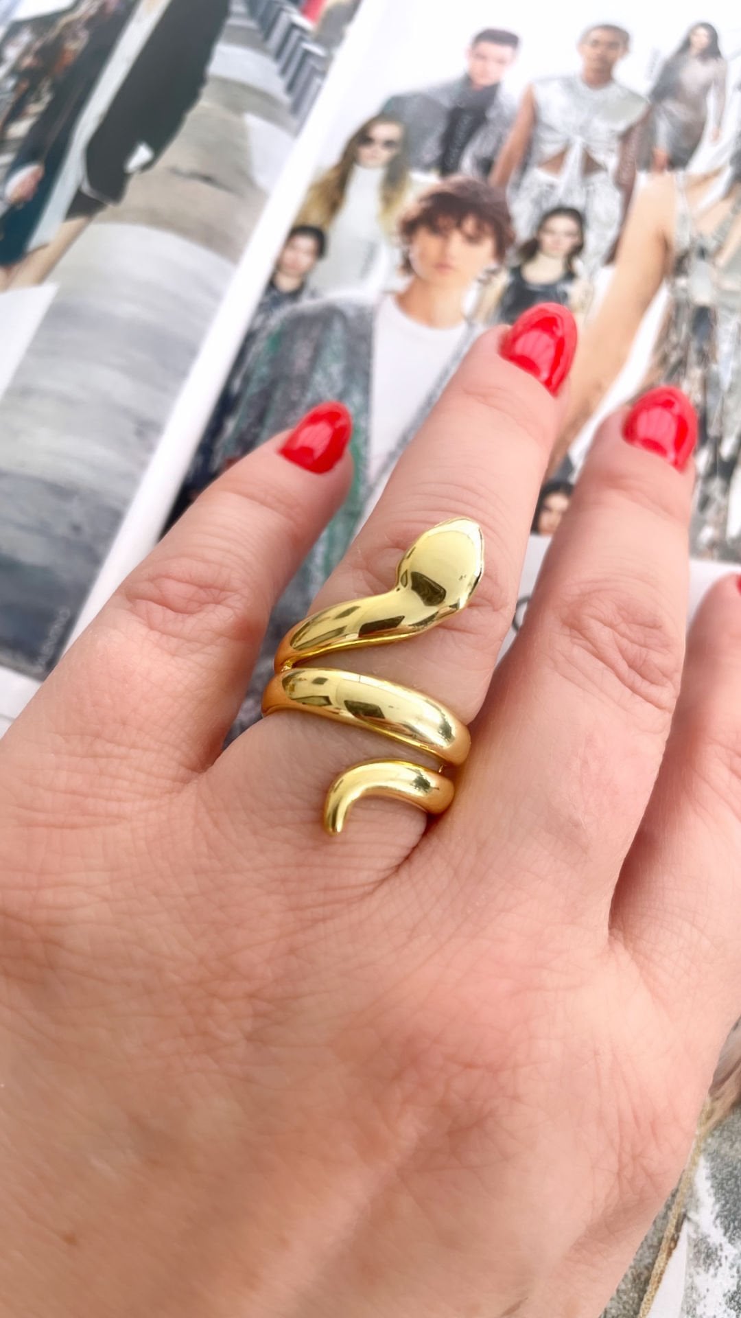 İTHAL YILAN YÜZÜK