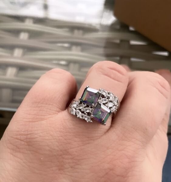 SARE MİSTİK TOPAZ YÜZÜK