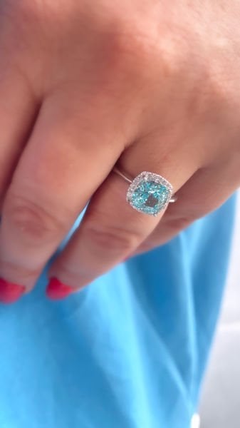 ICE CUT MOZANİT YÜZÜK