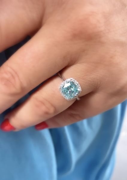 ICE CUT MOZANİT YÜZÜK