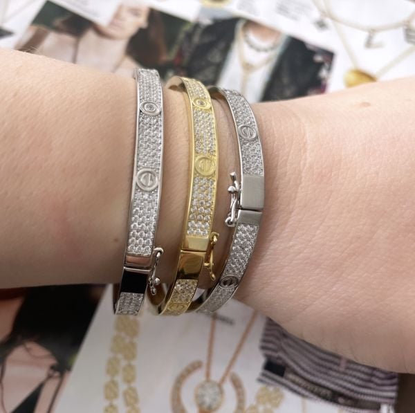 TAMTUR TAŞLI CARTİER BİLEKLİK