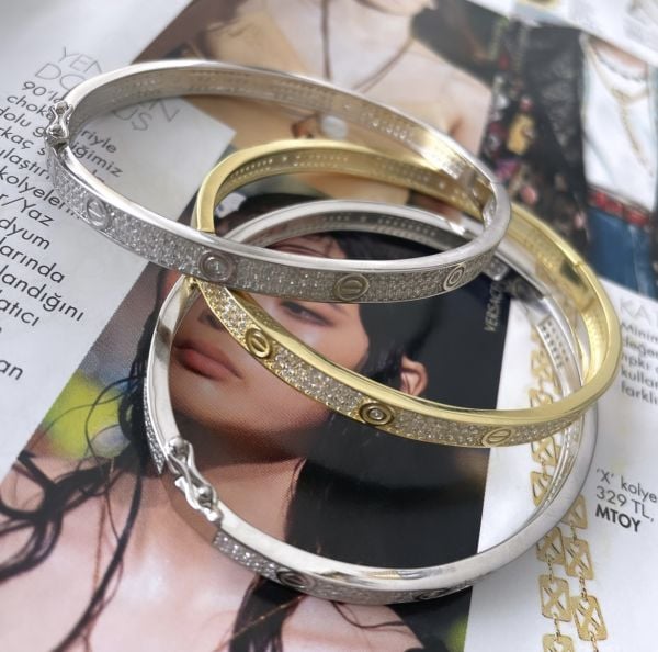 TAMTUR TAŞLI CARTİER BİLEKLİK