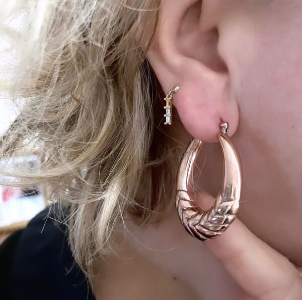 BRONZ LAZER HALKA KÜPE