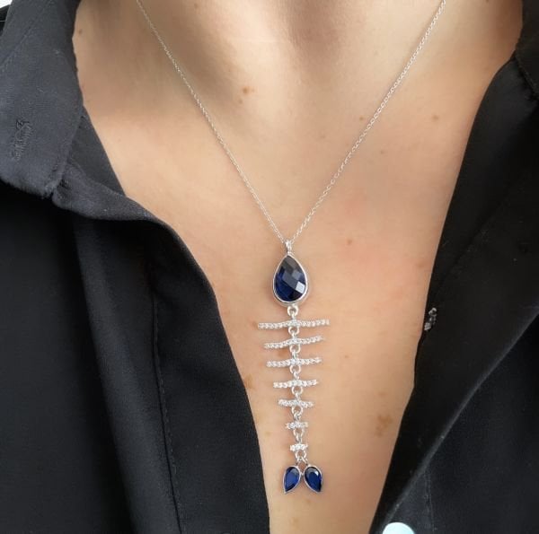 TAM BAGET KILÇIK KOLYE