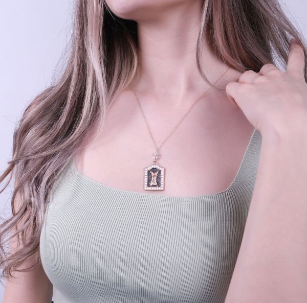 SAMUEL MELEK GÖZ DETAYLI KOLYE