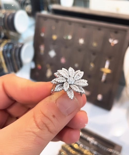 ÇİÇEK MOZANİT YÜZÜK