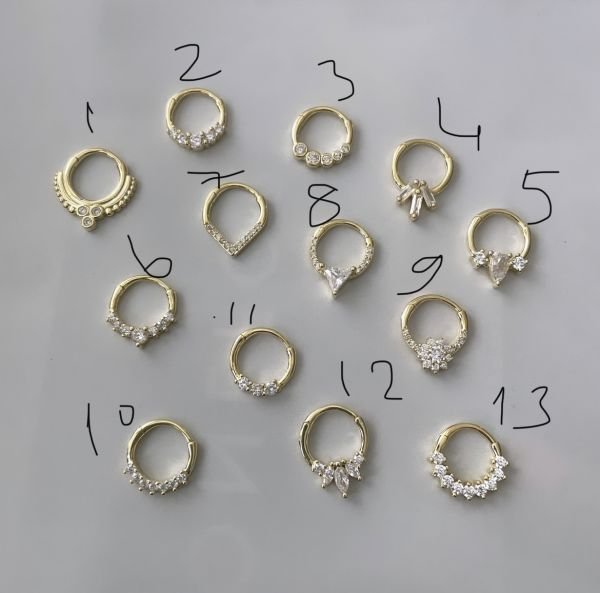 HALKA PİERCİNG MODELLER