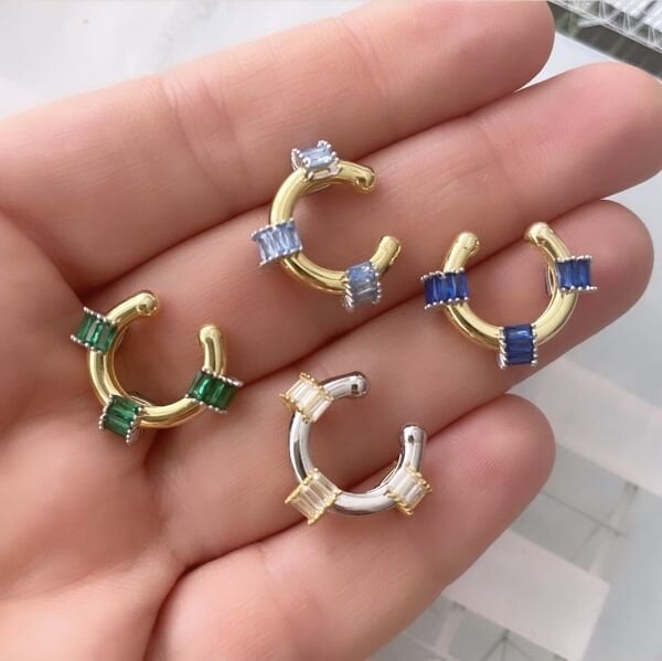BAGET TAŞLI EARCUFF